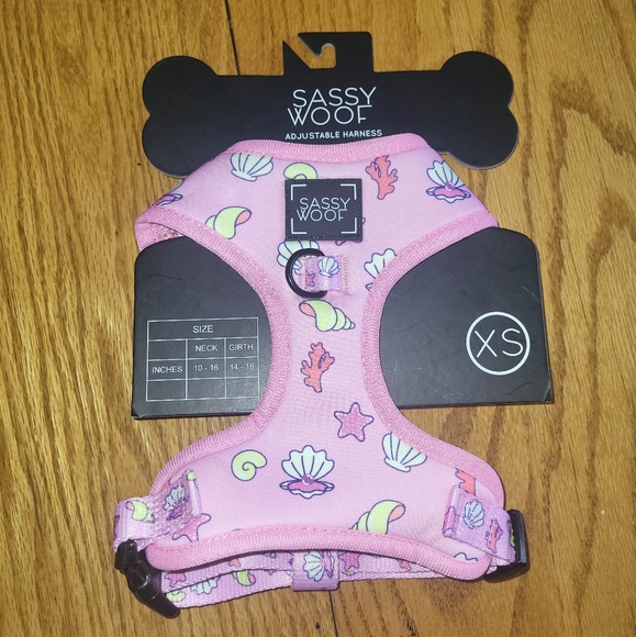 🐾NEW Sassy Woof Adjustable Dog Harness XS - Picture 1 of 3
